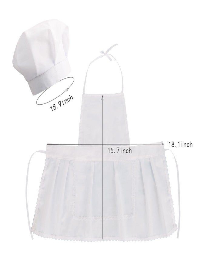BXT Newborn Photography Prop Cute Baby Chef Hat Apron Costume Set Outfit Toddler Cosplay Costume for 6-12 Months Boys Girls - Image 3